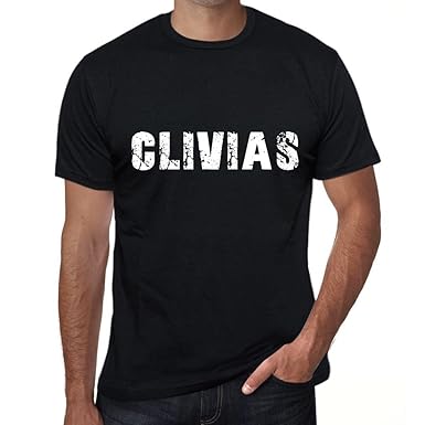 Herren Tee Männer Vintage T shirt clivias