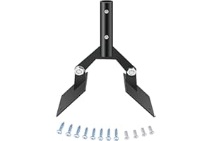 Gardenpal Garden Weathervane Steel Roof Mount with Hardware,Adjustable Weather Vanes Mount for Roofs