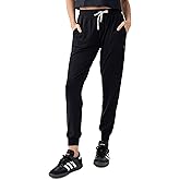 Cozy Earth Women's Studio Jogger Pants – Mid-Rise Lightweight Athletic Joggers with Pockets – Modal Activewear for Women