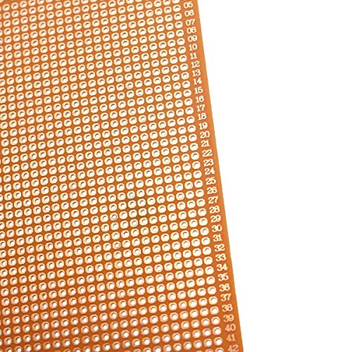 ILS - 5 Pieces MK-6 10CM X 22CM Prototyping PCB Printed Circuit Board Prototype Breadboard