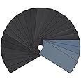 Romeda 72Pcs Sand Paper, Sandpaper, Sandpaper Assortment, Sand Paper Assortment Pack, Wet Sanding Paper, 9x3.6 Inches, Wet Dry Sandpaper 120/150/180/240/320/400/600/800/1000/1500/2500/3000 Grit