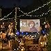 100 inch Projector Screen Outdoor Indoor 16:9 Diagonal NIERBO Projection Screen Portable 4K 3D Projector Movie Screen Support Front Rear Projection…
