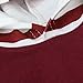Staron 2pcs Toddler Baby Boy Striped Hoodie Tops+Pants Clothes Set Infant Outfits (6-12 Months, Red)