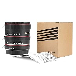 D&F AF Auto Focus Macro Extension Tube Set EOS
