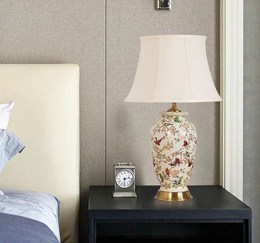 Liuwufeng Ceramic Table Lamps Bedroom Bedside Lights