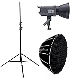 Aputure Amaran 200X-S with Light Dome SE Softbox