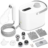 Steam Cleaner for Home, All-in-One Kit Handheld Steamer for Cleaning, 15s Heat-Up, Steam Adjustable, Suitable for Tile, Grout, Window, Bathroom, Kitchen, Fabric