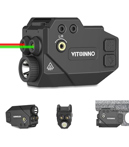 Amazon.com: VITOINNO 500lm Pistol Light and Blue Green Beam Combo