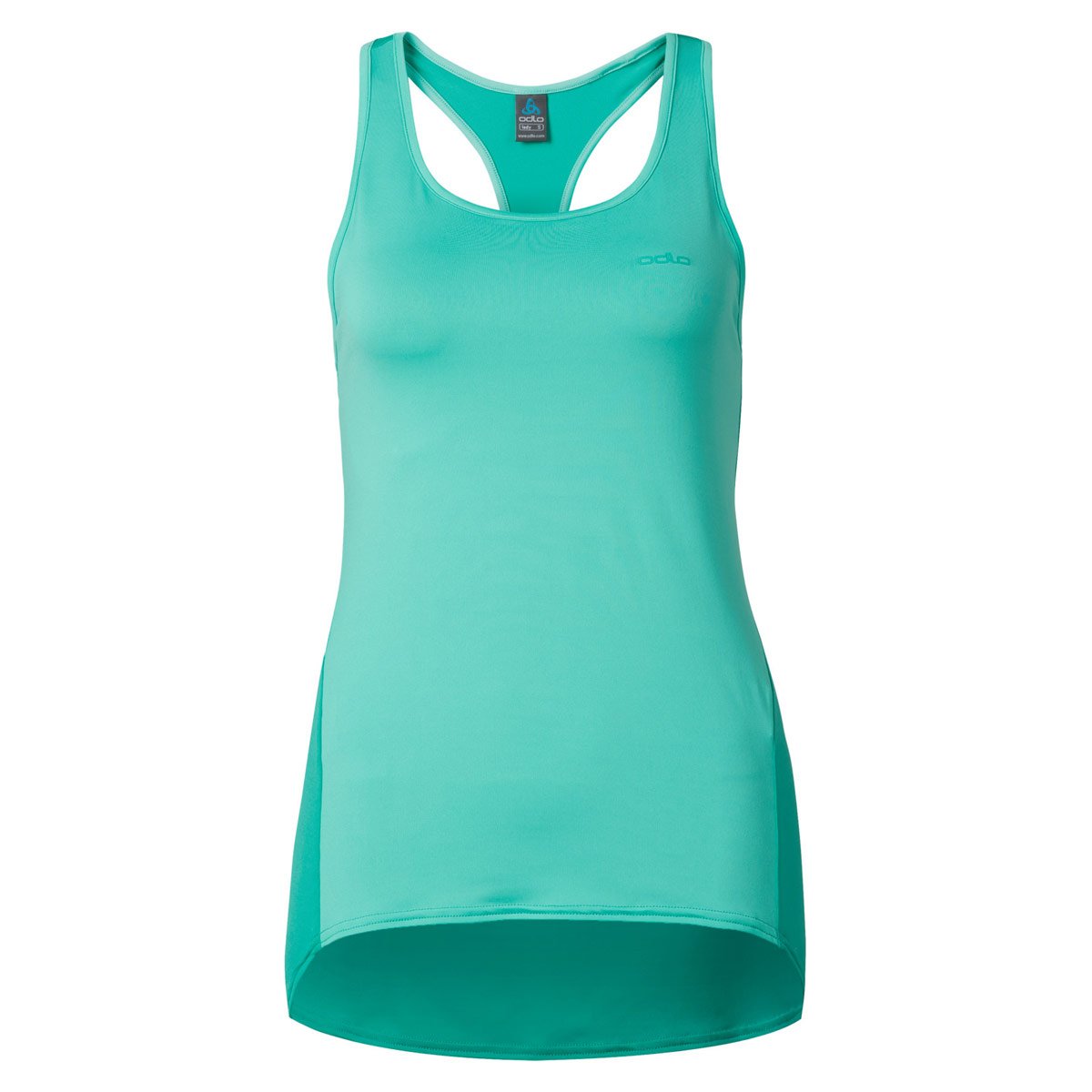 Odlo(オドロ Women Singlet Flux Top - Cockatoo - Atlantis, X-Large