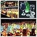 LED Coaster,Light Up Coasters, 40 Pack White Sticker Coaster Discs Lights - Wine Liquor Bottle Clear Glass Cup Coaster,Halloween Party, Wedding, Bar, Party Decoration