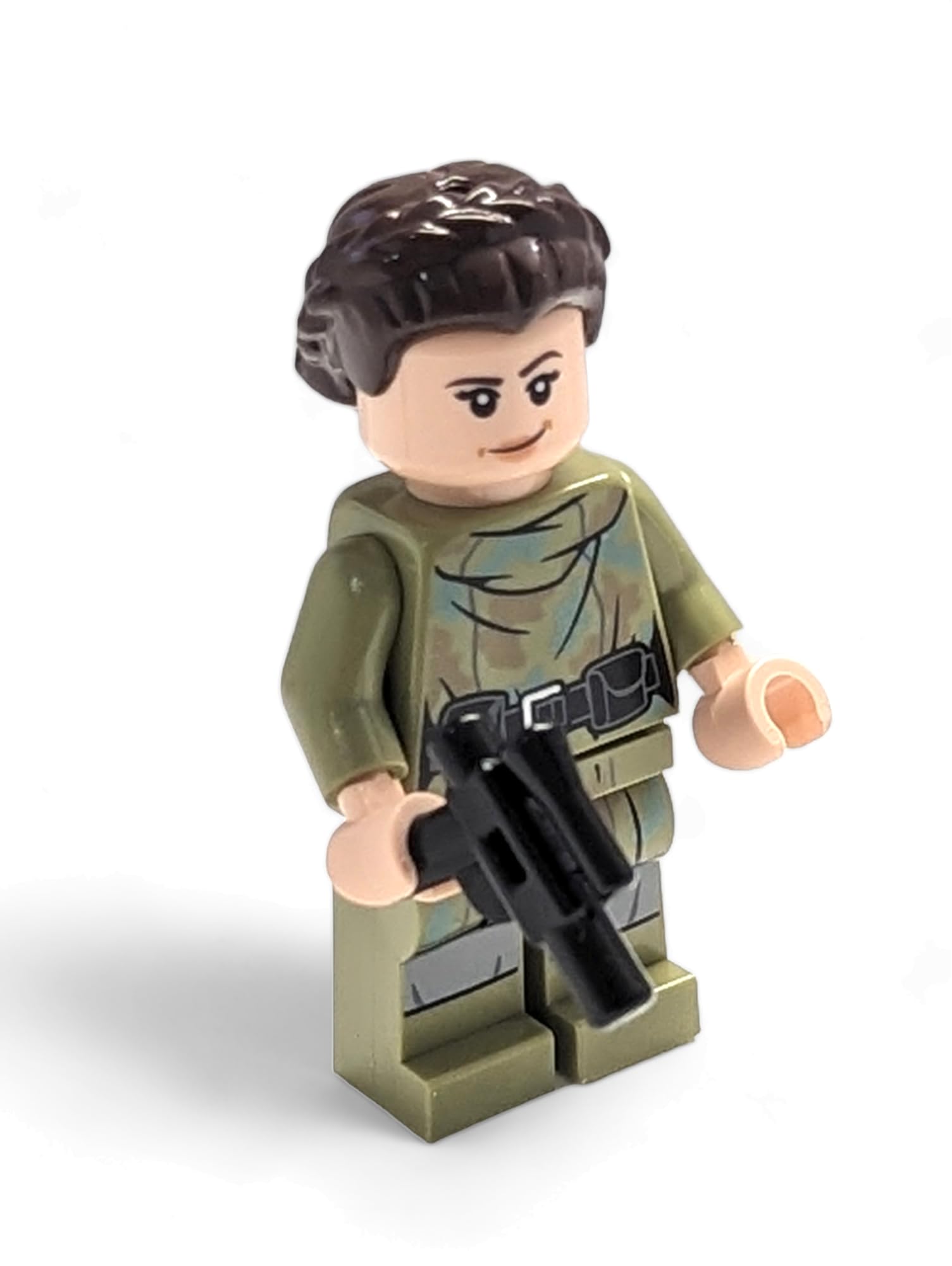 Lego Star Wars Mini Figure - Princess Leia Endor with Blaster (Approximately 45mm / 1.8 Inches Tall) by LEGO