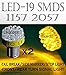 one pair AMBER YELLOW 19 Led Bulbs For Turn Signal Light 1157 2057 Fast Shipping