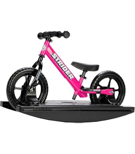 Amazon.com : Strider 12” Pro Bike (Black Pearl) + Rocking Base