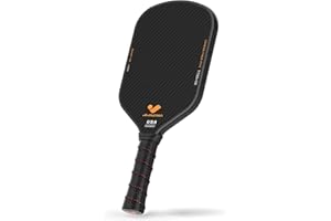 JOJOLEMON Pickleball Paddles, Carbon Fiber Pickleball Paddle with a 16mm Shark Power Polymer Core, The Pickleball Rackets Designed for Ultimate Spin & Consistency
