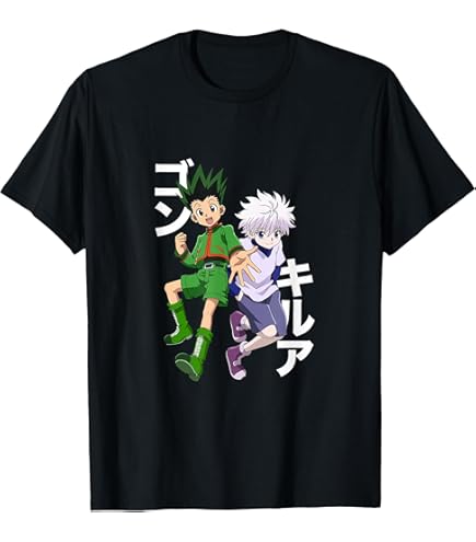 Amazon.com: Hunter x Hunter Epic Character Crew T-Shirt, Group