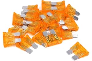 FYMUSING (55 pcs) 5 Amp Standard Blade Fuse, 5 A Automotive Fuse for Car Truck