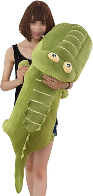 Amazon 静かの雑貨屋 ぬいぐるみ S M L Xl ワニ 鰐 特大 抱き枕 ふわふわぬいぐるみ ぬいぐるみ おもちゃ