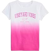 Vineyard Vines Girls Girls' Heritage Vineyard Vines Dip Dyed Short-Sleeve Tee