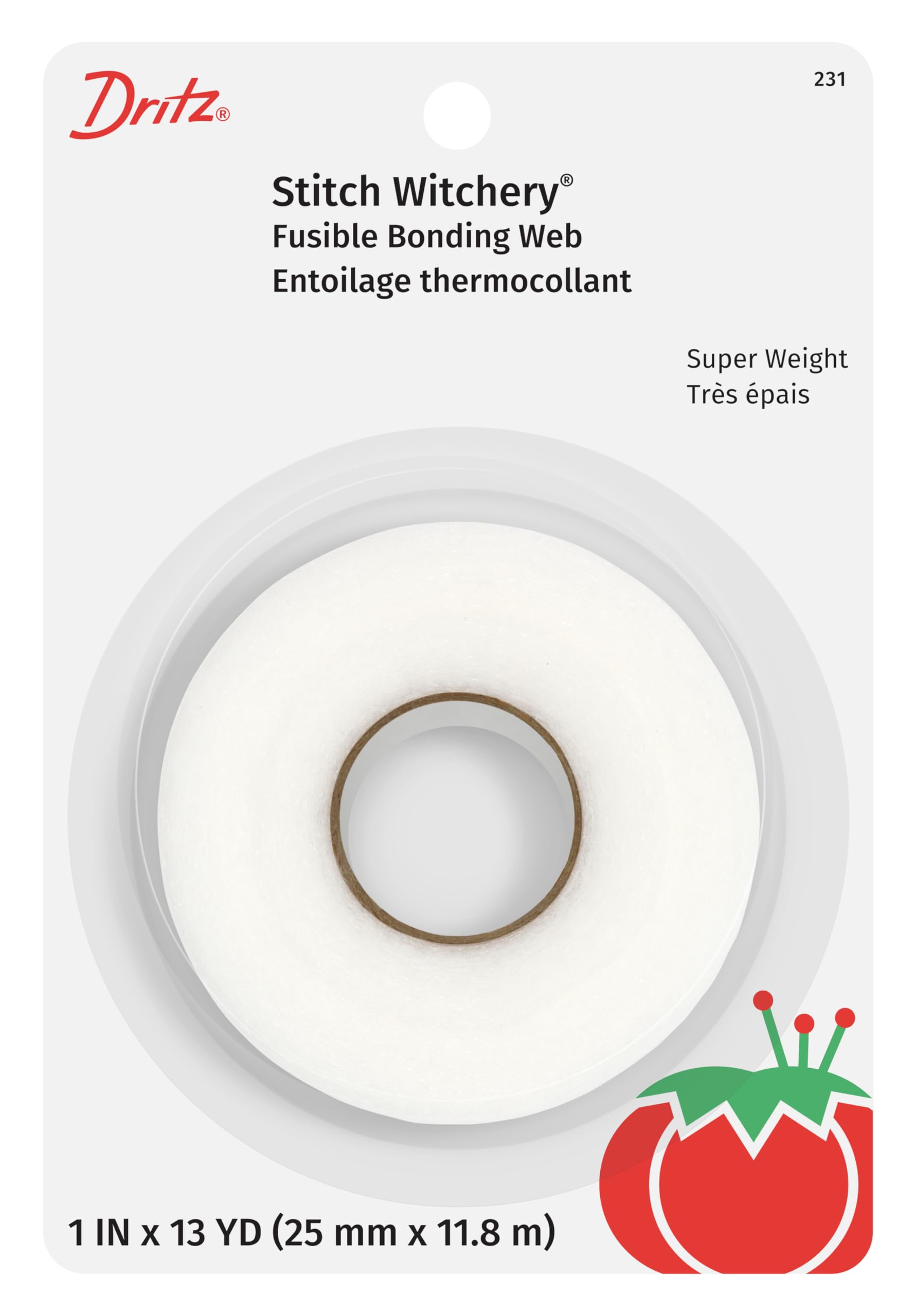 Photo 1 of Dritz 231 Stitch Witchery, Super Weight, 1-Inch X 13-Yards, White