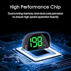 Shkalacar Car Digital GPS Speedometer Car HUD Heads