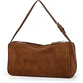 DONNAIN Premium Suede Leather Crossbody Purses for Women, Small Shoulder Bag with Adjustable Strap and Crossbody Hobo Bag