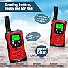 Kids-Walkie-Talkies-UOKOO-4-Mile-Range-22-Channel-FRSGMRS-Pair-of-Walkie-Talkies-for-Kids-Toys-1-Pair-Red