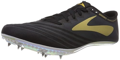 track spikes black and gold