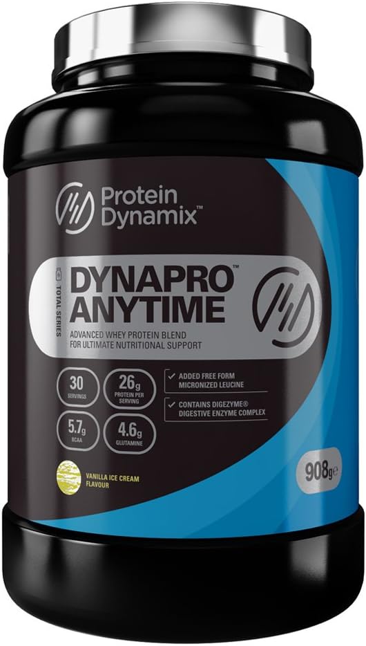 Protein Dynamix DynaPro Anytime 100 Quality whey Protein Powder Shake
