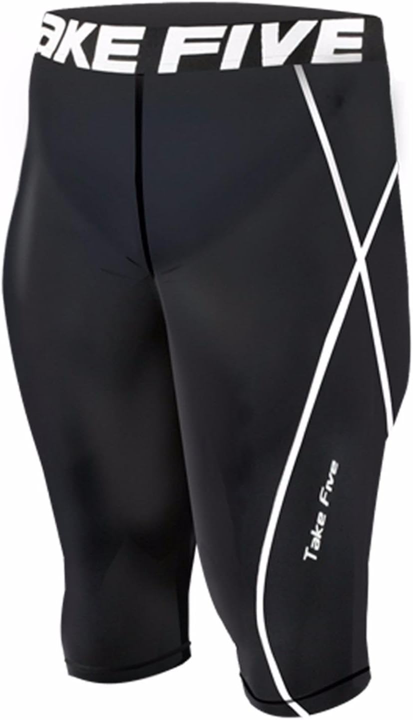 New 106 Skin Tights Compression Leggings Base Layer Black Short Pants