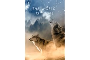 Wolf Notebook: Wolf Composition Book (Journal, Log Book, Diary, Creative Writing, Poetry)