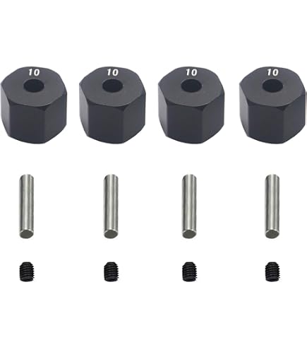 Jantes (4) Alliage 12mm Hex 14mm épaisseur Pour Traxxas TRX-4 - Échelle 1/10 - Neufes