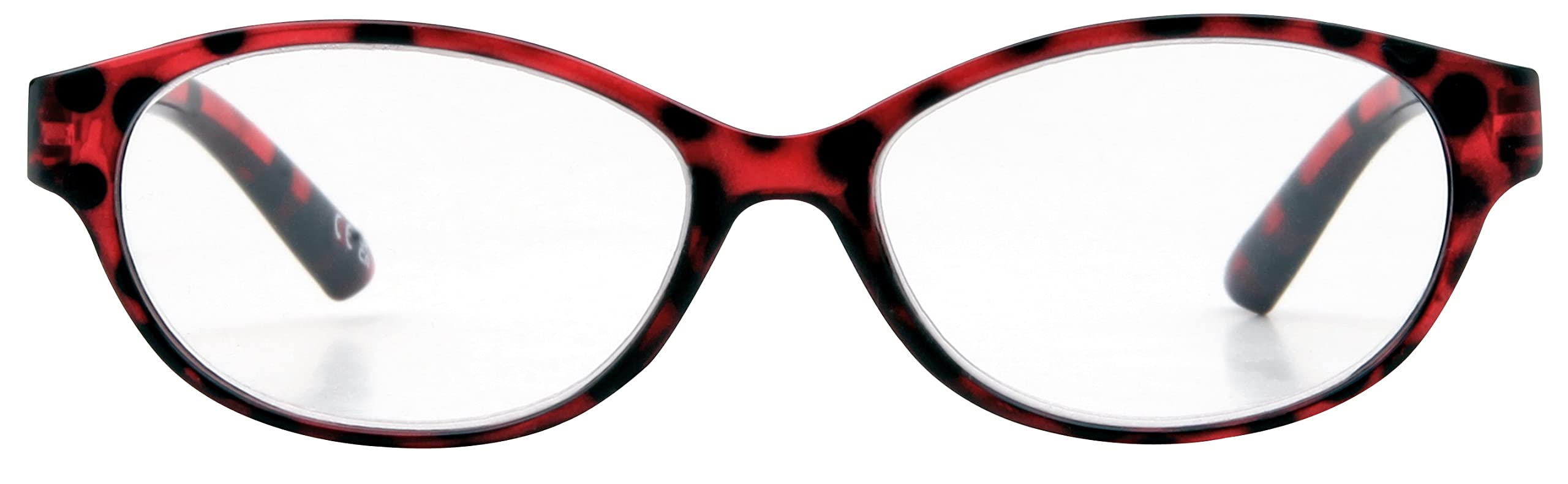 Foster Grant Paris Reading Glasses for Women +3.00 – Cat Eye Frame made of Recycled Plastic with Spring Hinges & Scratch-Resistant Coating