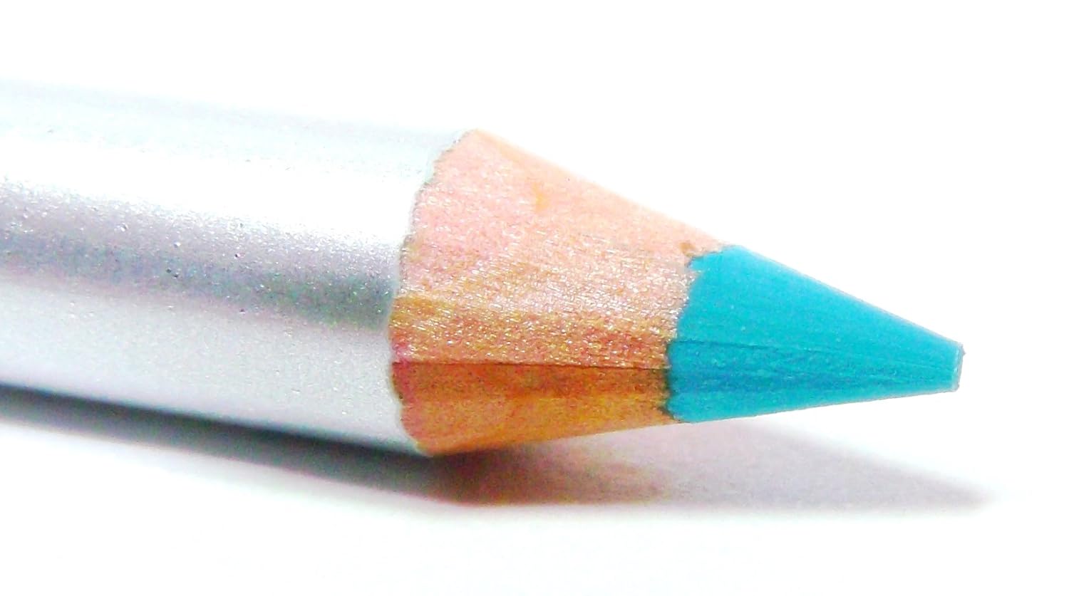 Pure Ziva Bright Azul Teal Turquoise Light Blue Wood Eyeliner Pencil, No Animal Testing & Cruelty Free