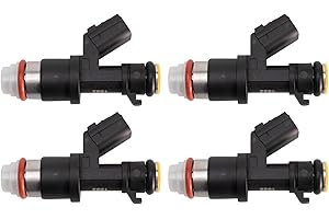 TRQ Fuel Injector Set Compatible with 2013-2015 Acura ILX 2009-2014 TSX 2008-2012 Honda Accord Civic 2010-2011 CR-V