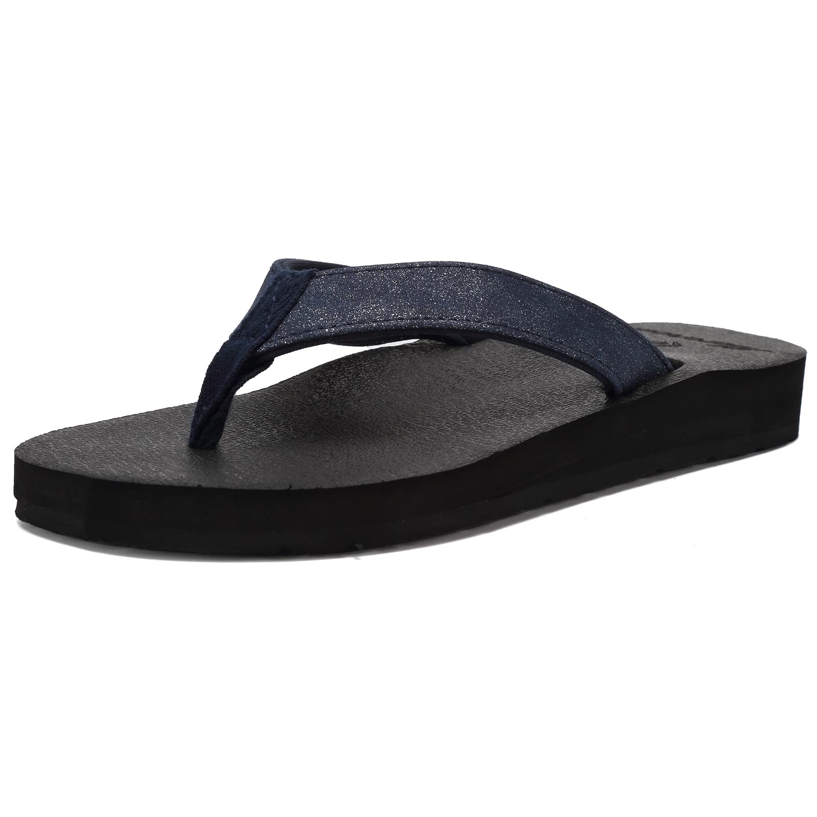 EQUICK Women's Flip Flops Arch Support Yago Mat