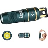 OLIGHT IMINI 2 Tiny Rechargeable Keychain Flashlight, 50 Lumens Portable Quick-Release Mini Flashlights with Magnetic Base, I