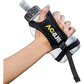 Azarxis TPU Soft Flask Collapsible Water Bottle Running Folding Gel Water Reservoir Handheld for Hydration Pack Hiking Cycling Climbing Jogging Marathon Trail Race