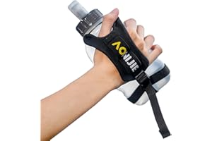 Azarxis Soft Flask Collapsible Water Bottle 420ml Running Reservoir Handheld Folding TPU for Hydration Pack Hiking Cycling Cl