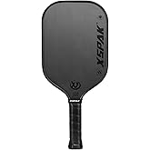 XS XSPAK Carbon Fiber Pickleball Paddle - Tournament Edition - World Champion Surface Technology Options Pickleball Racket - USAPA Polypropylene Honeycomb Paddle with Cushion Comfort Grip