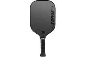 XS XSPAK Carbon Fiber Pickleball Paddle - Tournament Edition, USAPA Approved, T700/12K Surface, 19MM Polypropylene Core, 9 Layers, World Champion Tech, Cushion Grip, High Grit, Sandwich System
