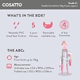 Cosatto Noodle 0+ Highchair Midnight Jungle Reclining Cradle 0m+ view 6