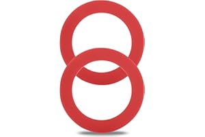 HIDNVEFEN Flush Valve Seal for Mansfield 210/211 Flush Valve, Upgraded Silicone Material Mansfield Toilet Replacement Parts 160, Toilet Gasket Equivalent to 630-0030, 2Pcs