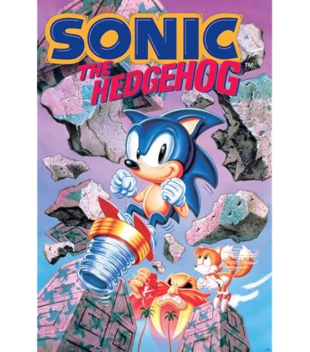 Pyramid America ソニック ザ　ヘッジホッグ2 USプリント Amazon.com: Pyramid America - Sonic Poster - Sonic The