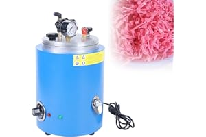 MONIPA Wax Injection Machine for Jewelry Wax Injector 2.2L Tank 110V 500W Wax Casting Machine with Double Nozzle for Wax Injection