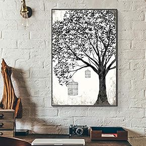 Floating Framed Canvas Wall Art for Living Room, Bedroom Canvas Prints for Home Decoration Ready to Hang - 16x24 inches