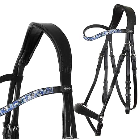 Heinick-Reitsport Comfort Trense hannoveranisch Schwarz ~ Lugano ~ WB VB