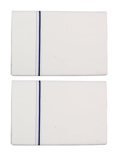 Men's Cotton Dhotis- Pack of 2 (White)
