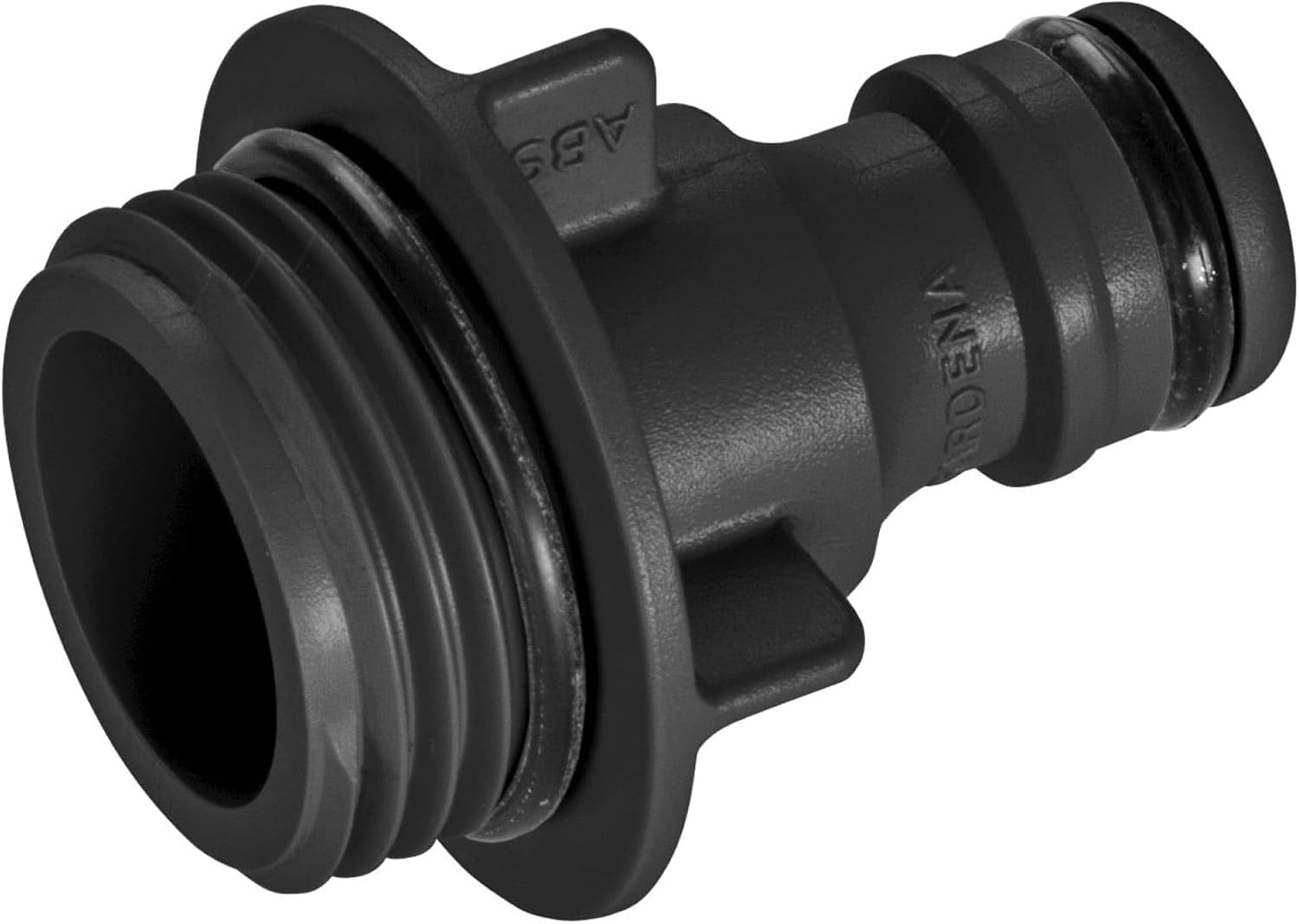 Gardena Sprinkler Connector: Hose connection for lawn sprinkler, spare part sprinkler/quadrangers, original system (5304-20)