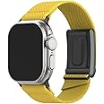 DADO Nylon Hybrid Strap Compatible with Apple Watch + Whoop 4.0, Odor Resistant and Breathable Nylon band
