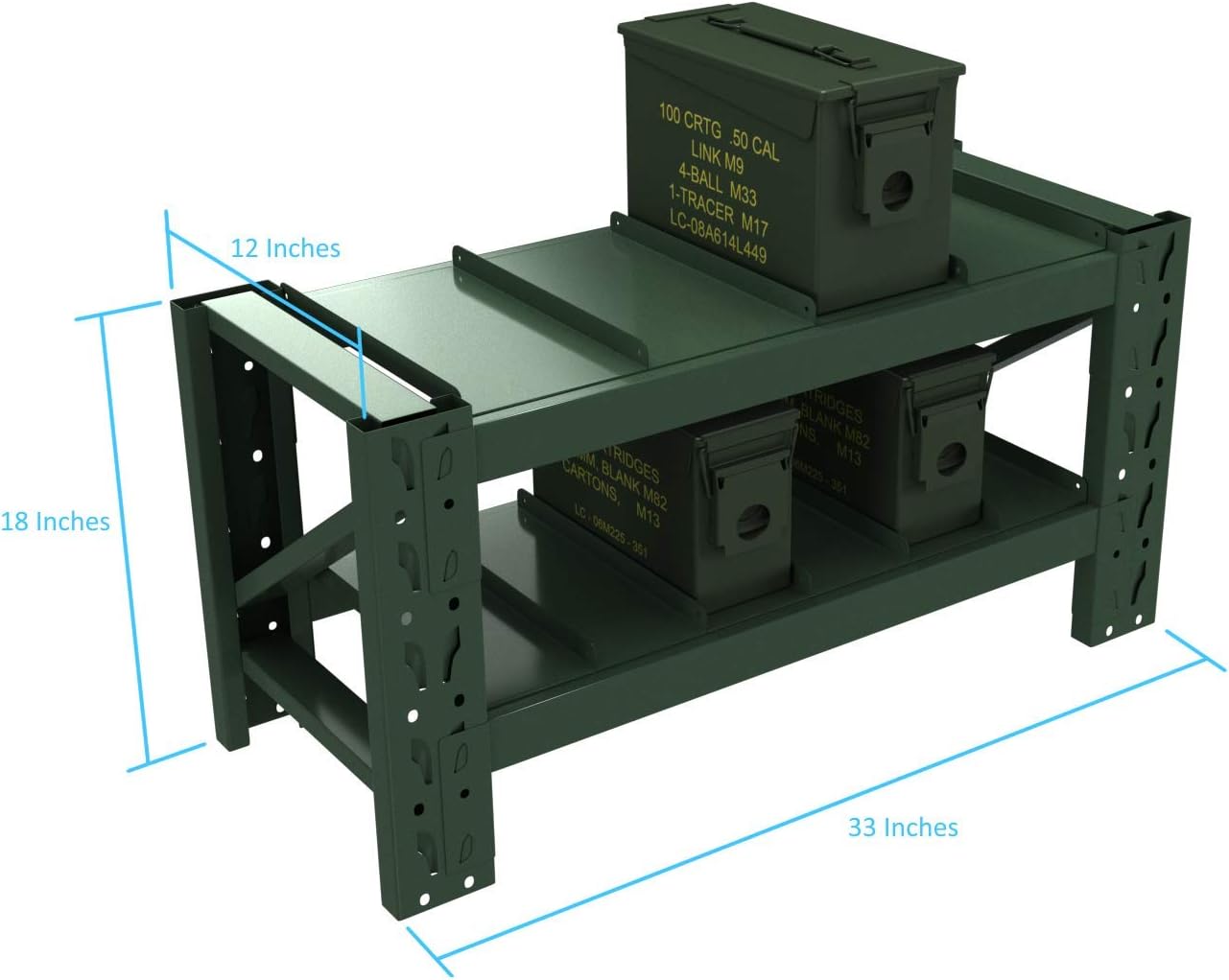 Best shelving units for ammo storage?